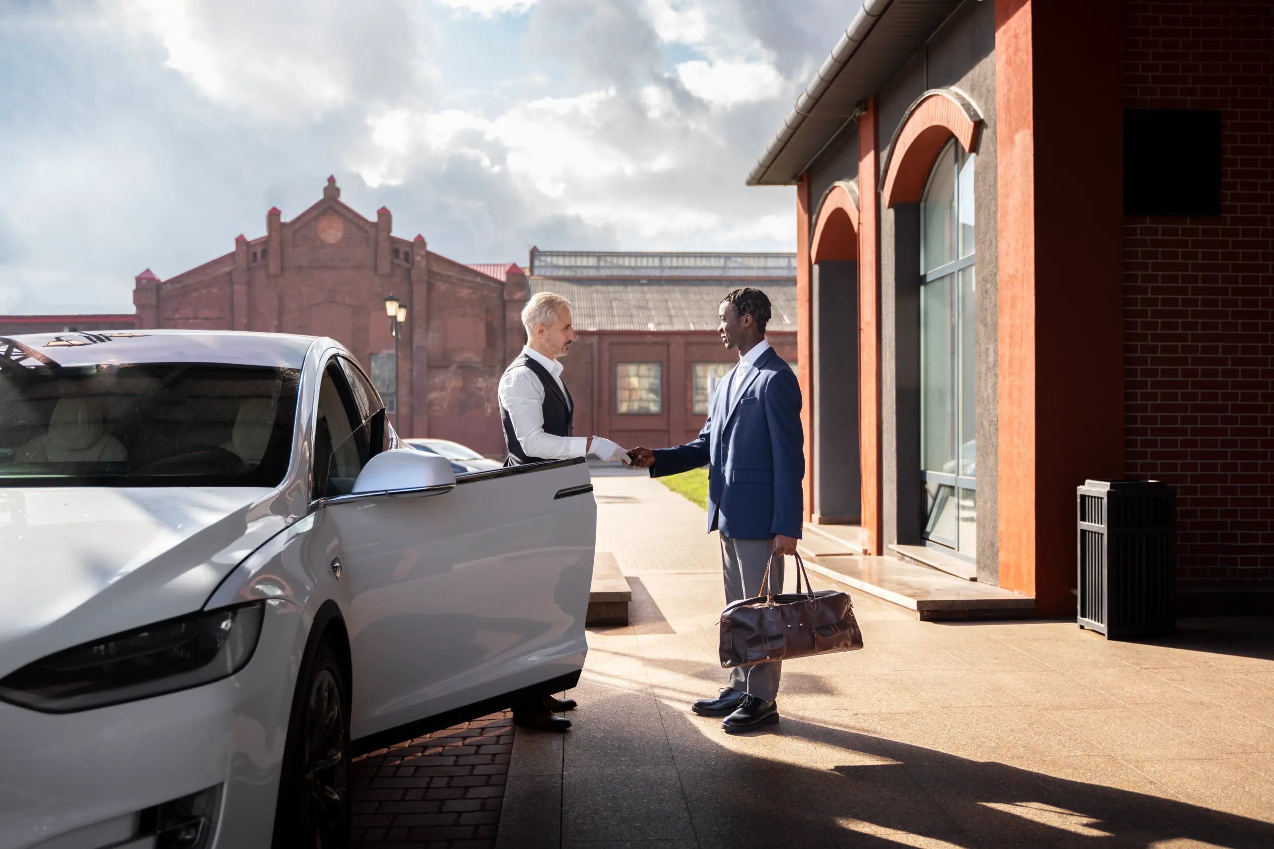 full-shot-valet-parking-man-s-car